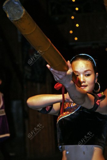 苗族舞蹈图片