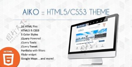 国外主题HTML5模板