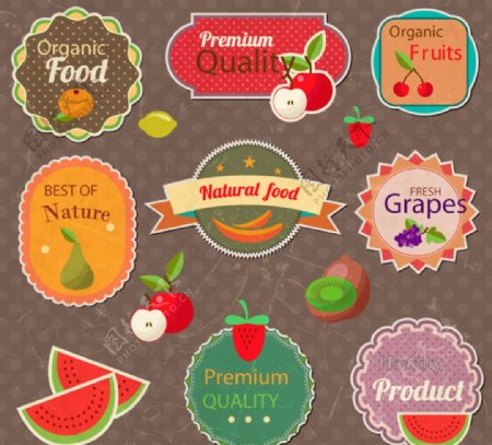 水果标签图片