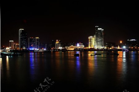 厦门岛夜景图片