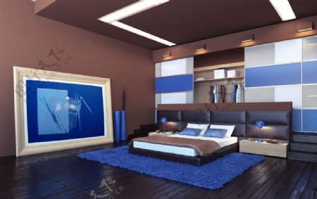 日式风格卧室图片