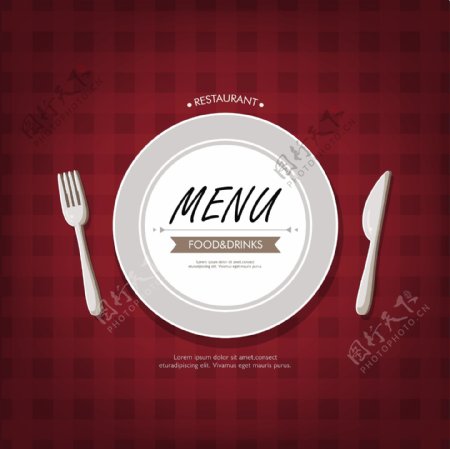 菜单菜谱menu图片