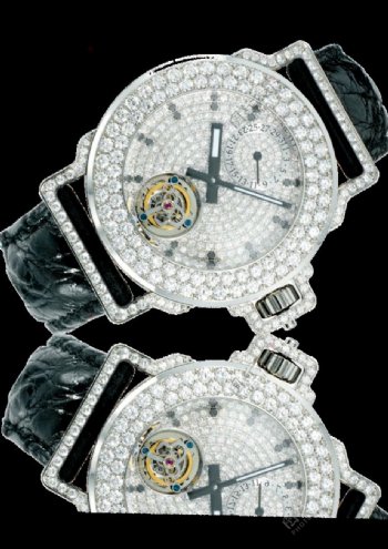 女士钻石手表图片