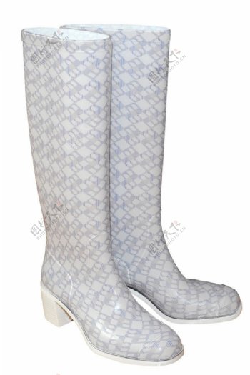女式高统雨靴图片