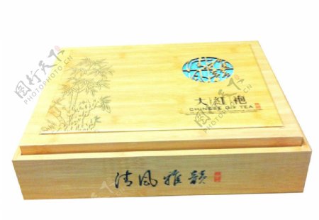 大红袍茶叶礼盒清风雅韵乌龙茶礼盒图片