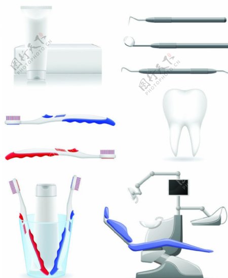 牙医工具图片