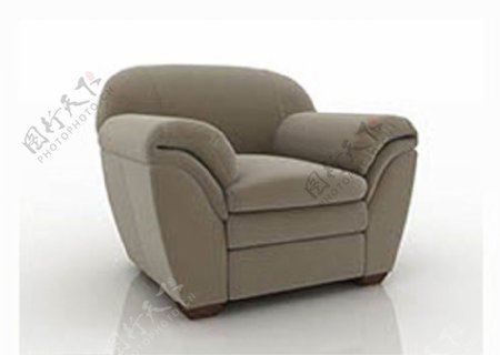 欧式沙发3D模型素材3图片