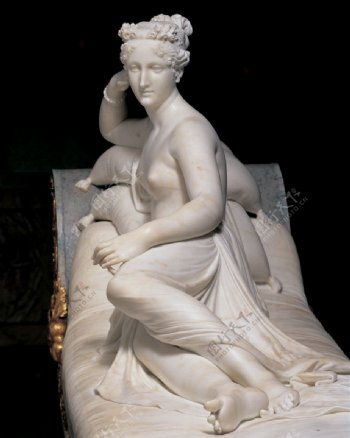 古希腊维纳斯女神大理石雕像图片
