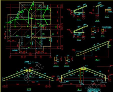 屋面結(jié)構(gòu)圖片