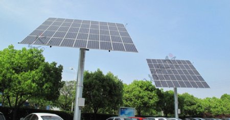 太阳能发电图片
