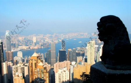 香港全景图片