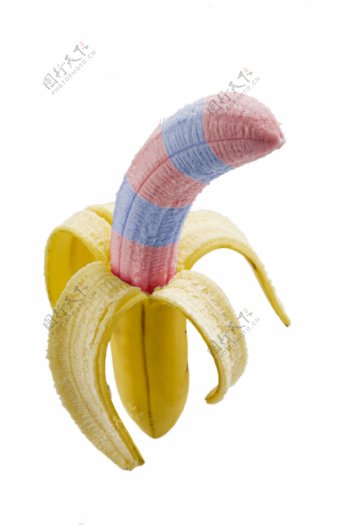 香蕉创意水果图片