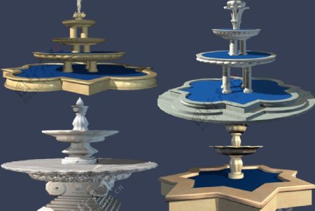 喷泉模型方案图片