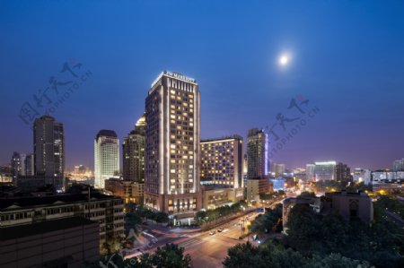 杭州JW万豪酒店外观图片
