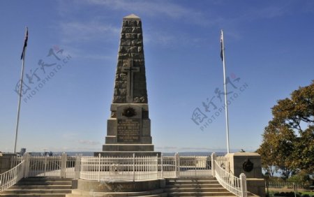 澳大利亚二战纪念碑图片