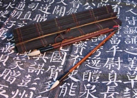 毛笔中国传统图片