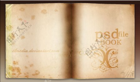 旧的日记本图片