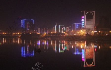 衡阳湘江夜景图片