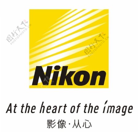 尼康Nikon影像从心LOGO矢量图片