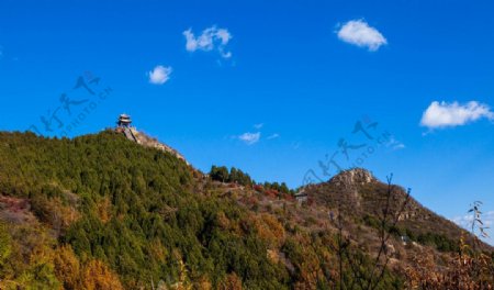 北京山林秋天风景图片