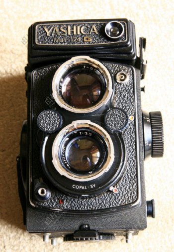 德国制双镜头反光照相机图片