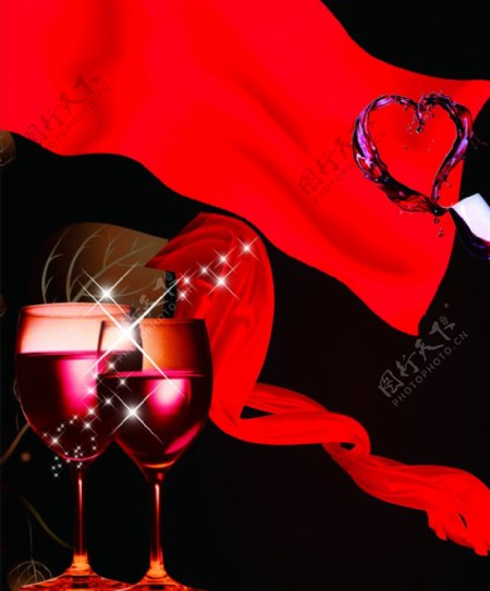 红酒背景图图片