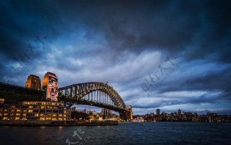 悉尼跨海桥图片