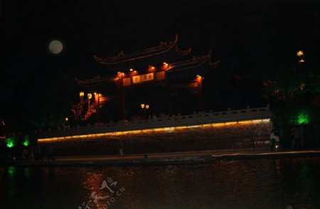 扬州大运河夜景图片
