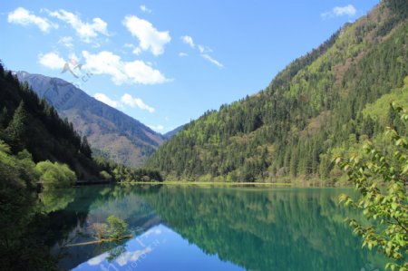 九寨沟山水图片