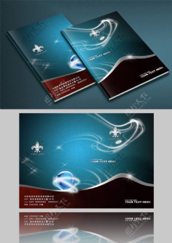 电子产品科技封面PSD分层图图片