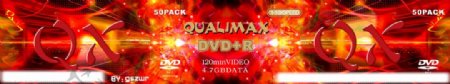 QUALIMAX彩纸DVDR包装图片
