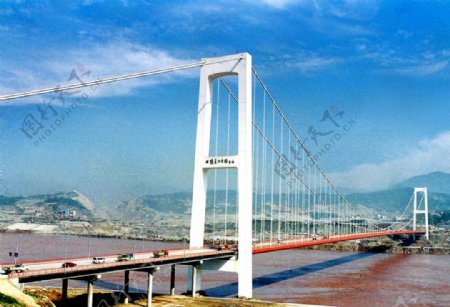 西陵长江大桥图片