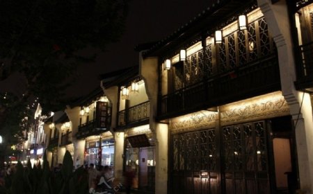 杭州夜景图片