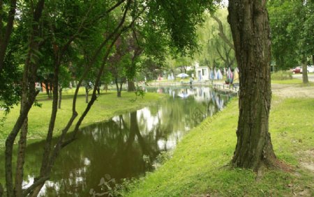 苏州运河公园图片