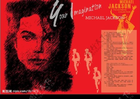 MJ迈克尔183杰克逊画像迈克尔183杰克逊图片