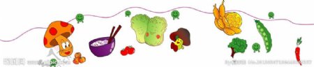 水果蔬菜大联盟图片
