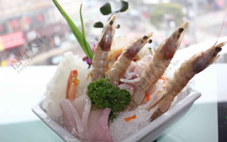 粤菜海鲜虾图片
