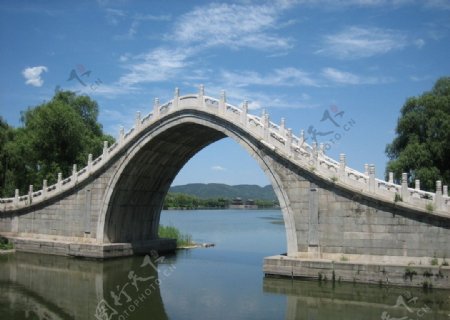 西堤玉带桥图片