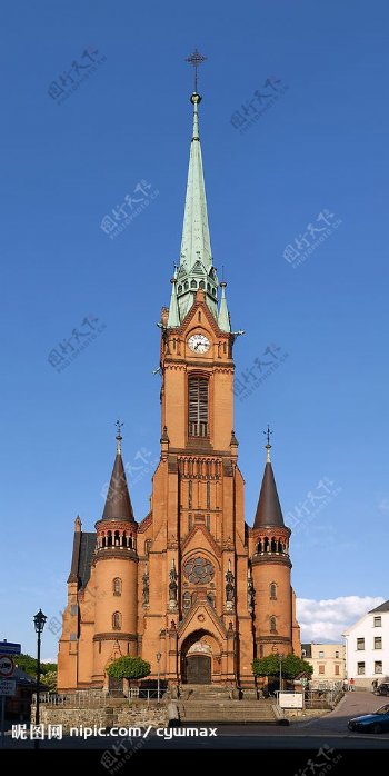 外国教堂ChurchMylau图片