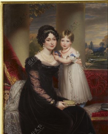 肯特公爵夫人维多利亚与公主维多利亚图片