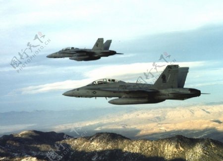 美制F18战斗机图片