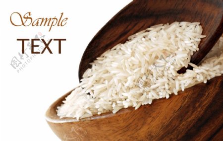 米饭背景图片