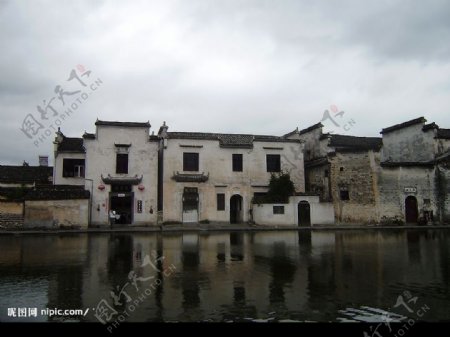 皖南古民居风景图片