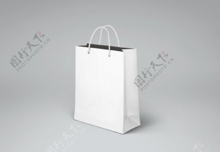 购物袋纸袋包装原型图片