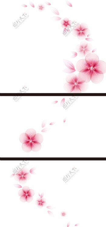 韩国冰箱面板樱花图片