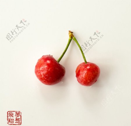 大红樱桃图片