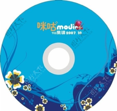 CD花纹图片