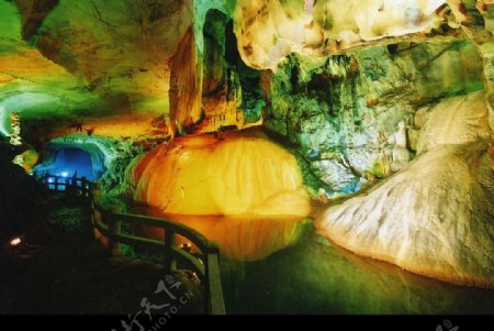 灵岩洞之金山银山景观图片