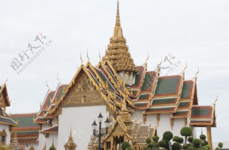 泰国大皇宫建筑图片