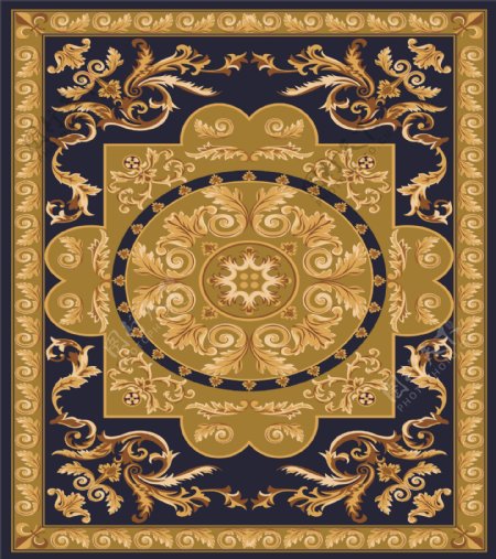 欧式地毯图片